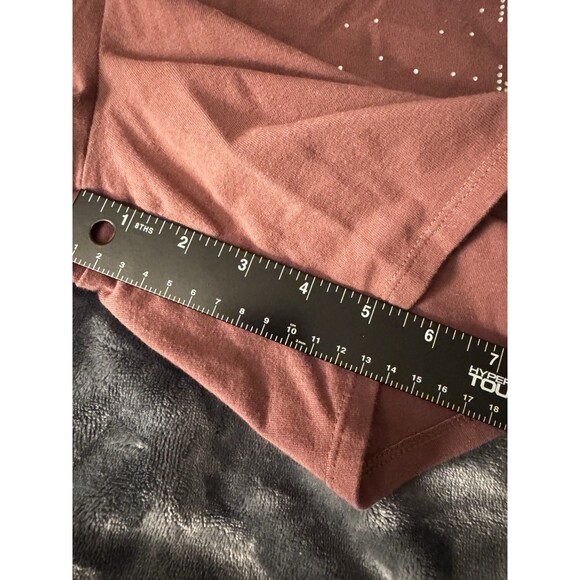 PINK Victoria Secret Large Mauve Matching Set Zip Up Hoodie And Bike Yoga Shorts - Picture 14 of 15